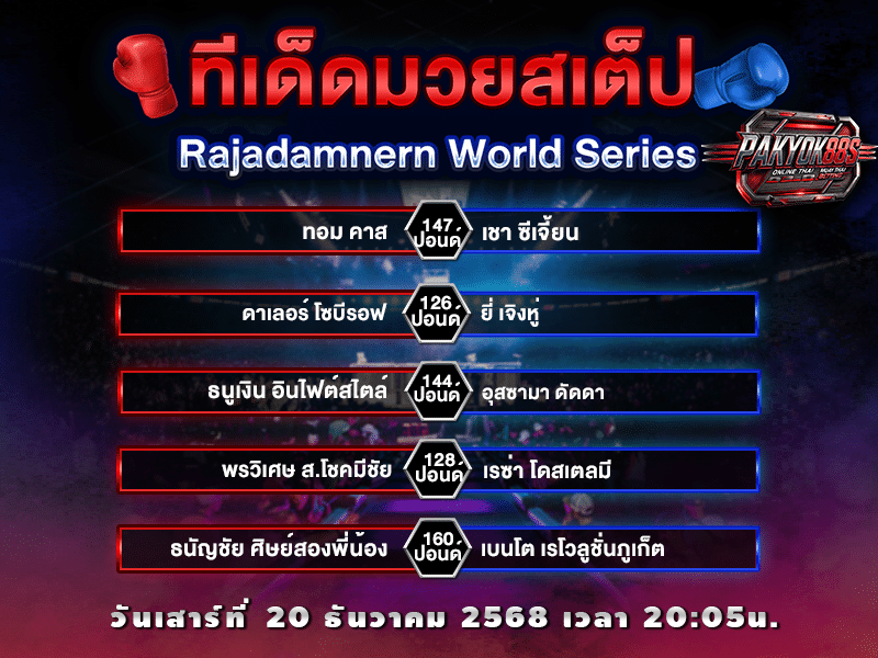 ทีเด็ดมวยสเต็ป