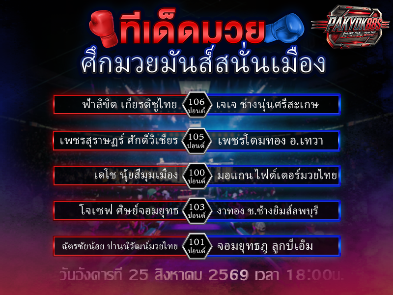 ทีเด็ดมวยสเต็ป